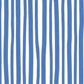 (MEDIUM) Sketchy Stripes in Dark Blue