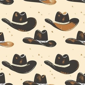 Smaller Wild West Frontier Cowboy Hats