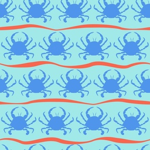 crab in stripes-medium scale-2024