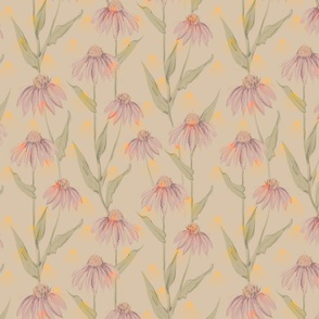 Daisy Inspired Floral Pattern