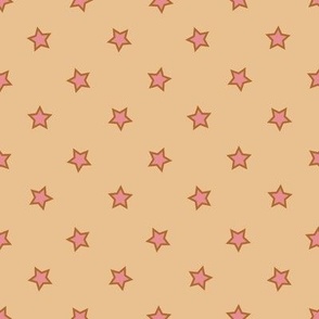 Witchy Stars (12") - pink, yellow, brown (ST2024WS)