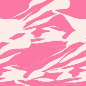 Abstract Clouds Pink - Medium Scale