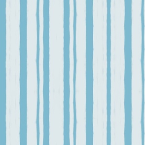 Painted Stripes - Sky Blue