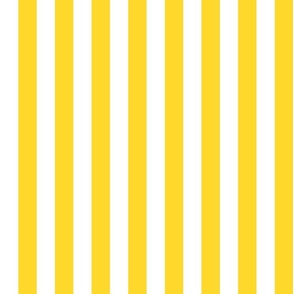 Pattern Of Yellow And White Vertical lines