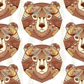 Tribal Bear / Ethnic animal 5