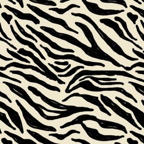 Zebra Ink Animal Print M