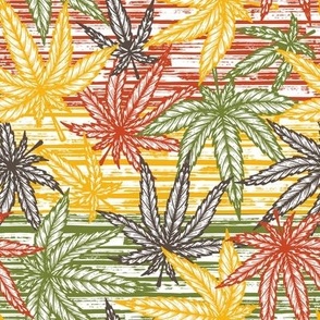Cannabis Leaf 2
