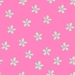 STICKEY FLOWERS FILLED-PINK