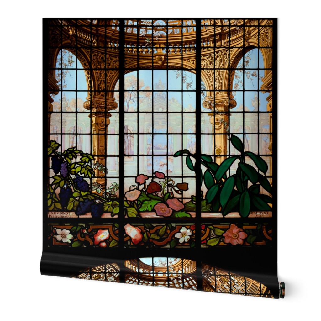 Henry G. Marquand House Conservatory Stained Glass Window ~ Large