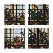 Henry G. Marquand House Conservatory Stained Glass Window ~ Large