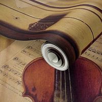 William Michael Harnett Still life Violin and Music