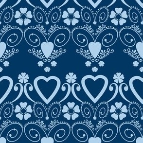 beautiful blue pattern with light blue pattern for clothing and home decor