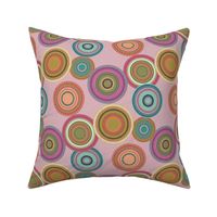 Summer Abstraction - colorful boho circled design for bedding, nursery, toddler