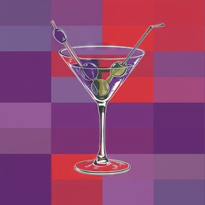Abstract martini