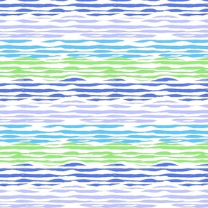 Ocean waves aqua