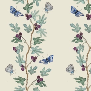 Fig Branches and Butterflies
