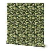 Camouflage commando army forest seamless pattern