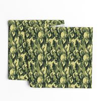 Camouflage commando army forest seamless pattern