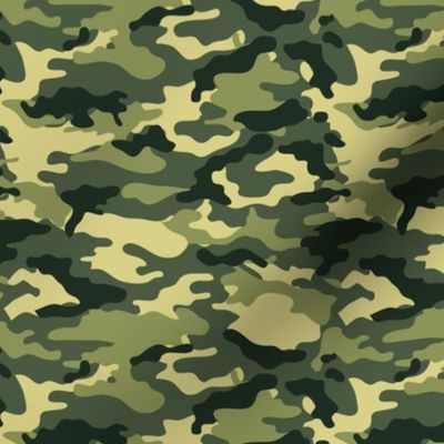 Camouflage commando army forest seamless pattern