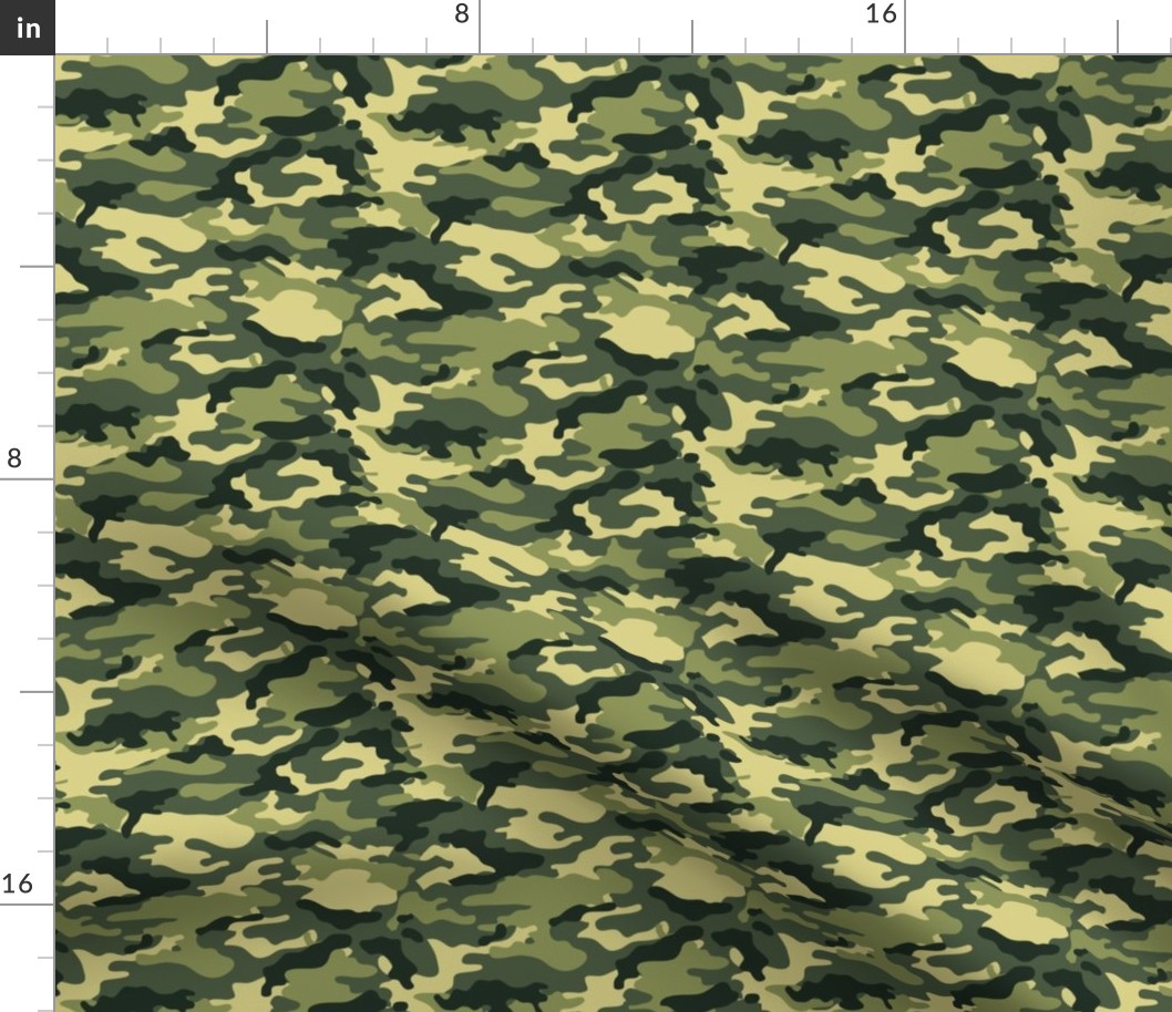 Camouflage commando army forest seamless pattern