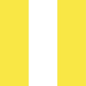  6 “ Stripes in Yellow and White (Lightning Yellow) 