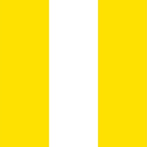  6 “ Stripes in Yellow and White (Bright Yellow) 