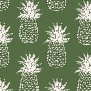 Pineapples-Green-Large