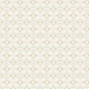 Cleo Vintage Glamour Baby- Art Deco - Art Nouveau - Peachy Pink and Soft Neutrals - Sage Green - Cream - Gold - Grandmillennial - Mini