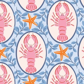 Crustaceans Lobster Blue (L)
