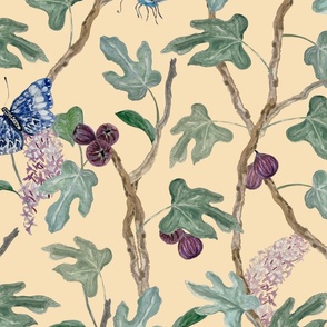 Eloise, Fig Trees, Coordinates With Sherwin Williams Honeypot