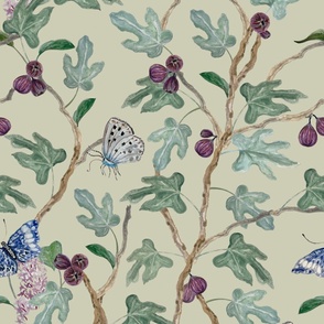 Eloise, Fig Trees, Coordinates With Sherwin Williams Acanthus