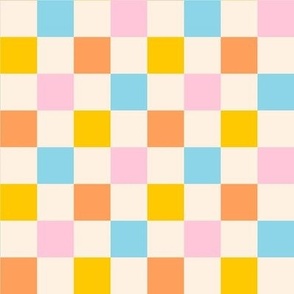 Small Colorful Summer Checkers