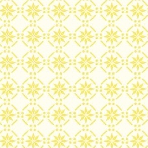 Star Flower Micro Petite - Lemon Yellow