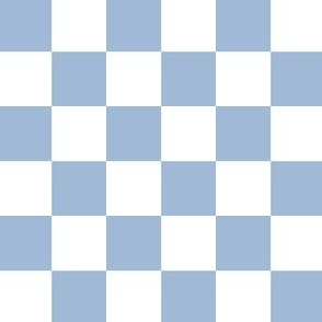 blue white check coordinate for Jesus loves me Bunny