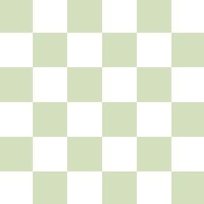 green white check coordinate for Jesus loves me Bunny
