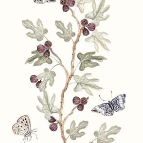 Eloise, Fig Branches and butterflies, Afternoon Glow