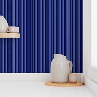 Navy With White and Blue Stripes © Gingezel™ 2013