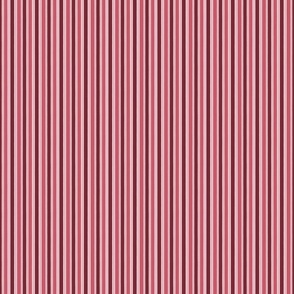 Big and small stripes -  pink monochrome