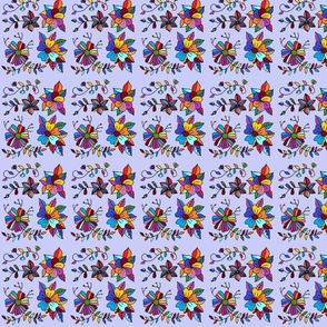 Multi Color Floral Array