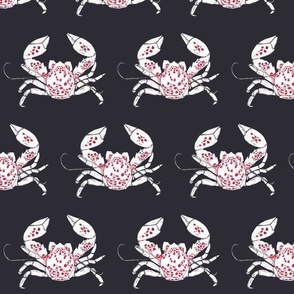 Porcelain Crab Polkadots