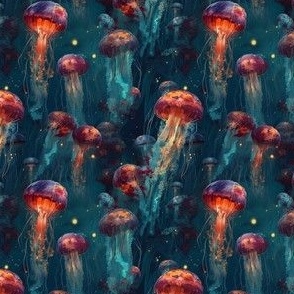Floating Jellyfish - small 