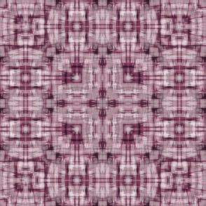 Monochrome abstract geometric pattern. Gray and burgundy ornament.