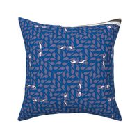 Greyhound Pillow Panel - Blue Fawn Spots Female : 1 yard required