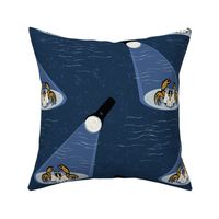 Ghost Crab Hunting - Dark BOO Blue - Large