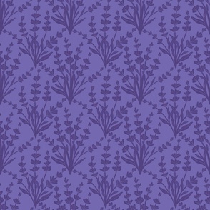 Lavender Fields in Medium Vibrant Violet