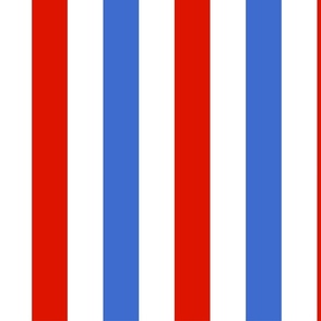 americana red white blue stripes