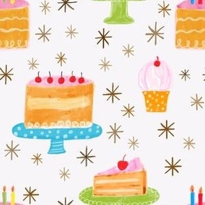 Birthday Celebration Cakes 6x6