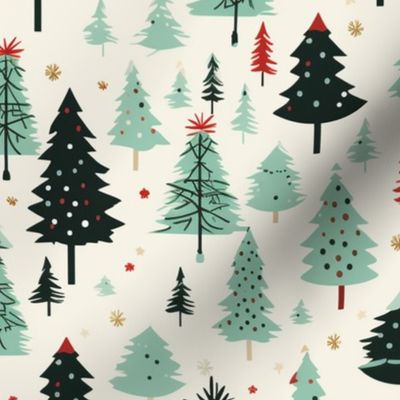 All the Christmas Trees - mini