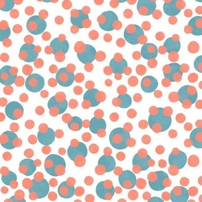 Pop Dots and Spots - Teal