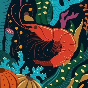Shrimp & Crab Cascades (dark) - Jumbo 